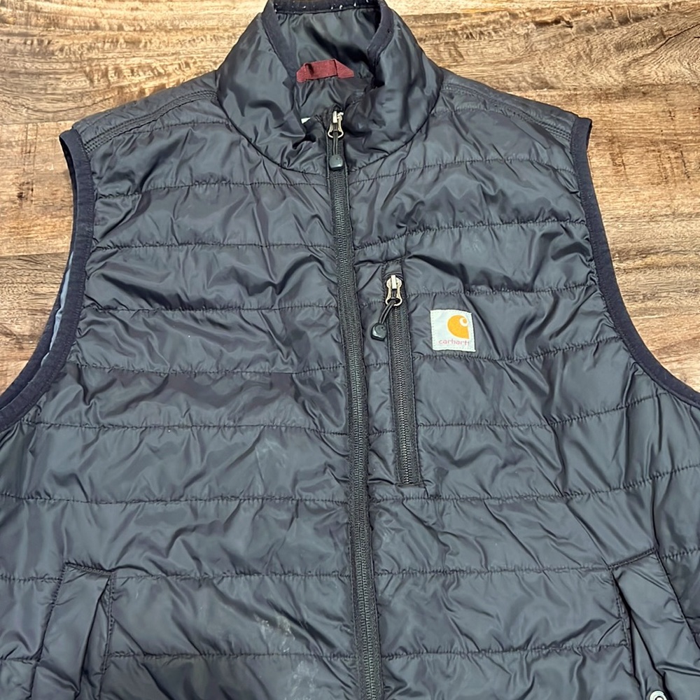 Carharrt light weight vest.